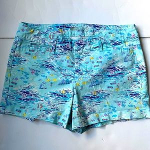 Pixie shorts high tide print